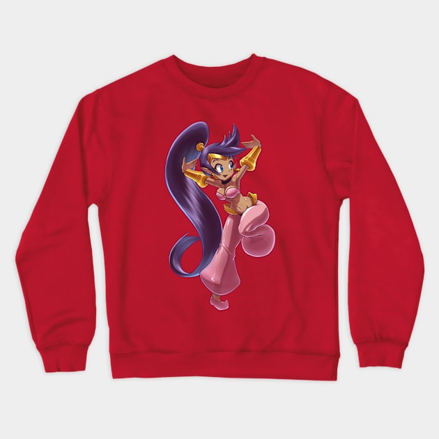 Shantae - pink Crewneck Sweatshirt by Martinuve